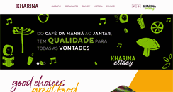 Desktop Screenshot of kharina.com.br